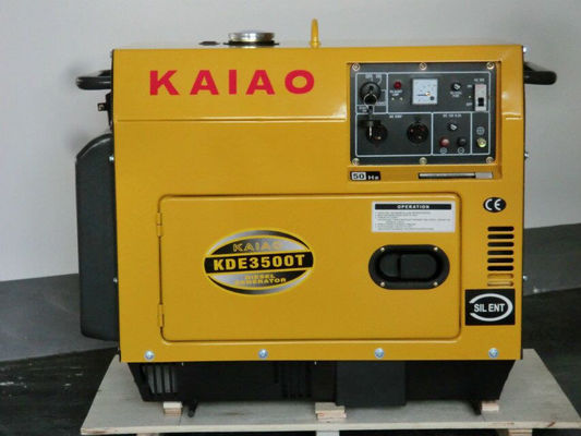Air Cooled Quiet Diesel Generator With Automatic Voltage Regulator