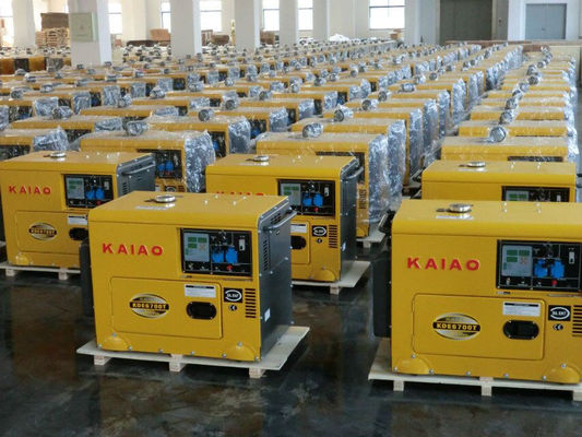 Air Cooled Quiet Diesel Generator With Automatic Voltage Regulator