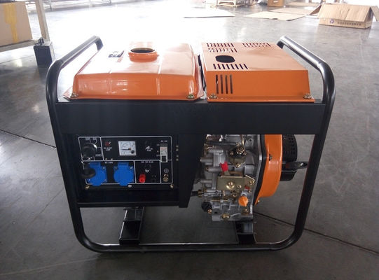 Small Open Frame Generator , AC Single Phase Open Diesel Generator