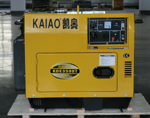 3KW Small Silent Generator , Standby Diesel Powered Portable Generator