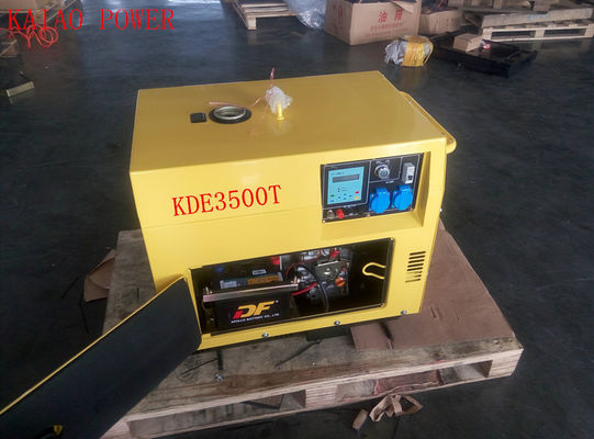 3KW Small Silent Generator , Standby Diesel Powered Portable Generator