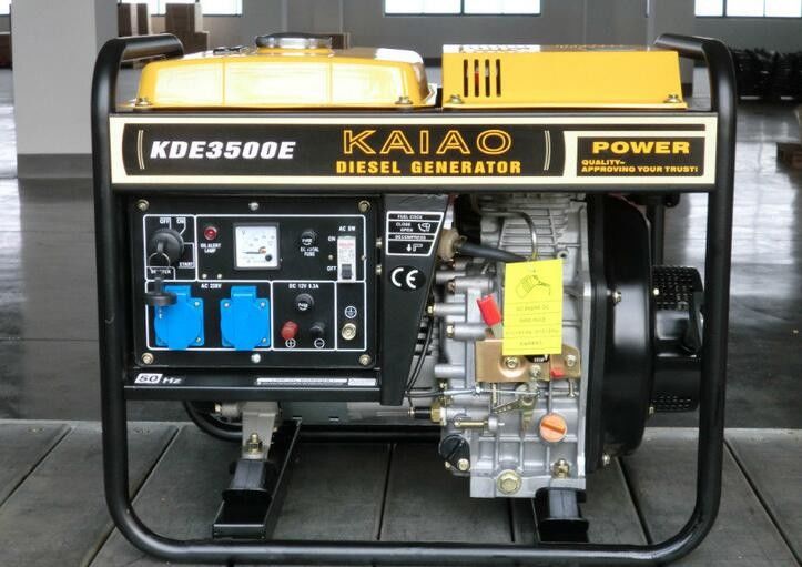Commercial Open Frame Diesel Generators With Automatic Voltage Regulator