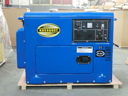 Enige Fase Stille Lopende Diesel Generators voor Noodsituatievoeding