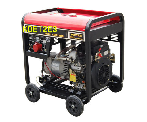 Generator otwartej ramy z rozrusznikiem elektrycznym z funkcją zabezpieczenia przed przeładowaniem