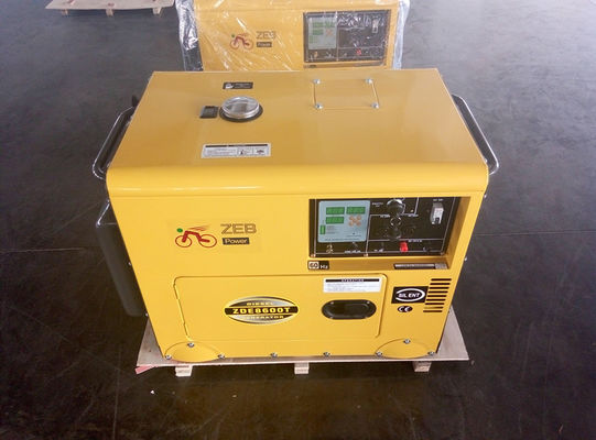 デジタル パネル・ボードによって作動する防音の小さいディーゼル発電機の容易